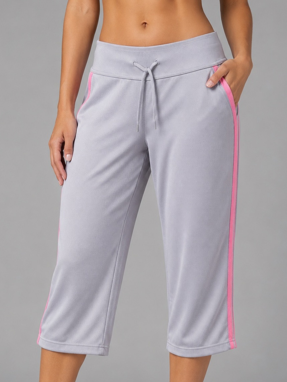 Danskin Light Gray Seamless Performance Leggings